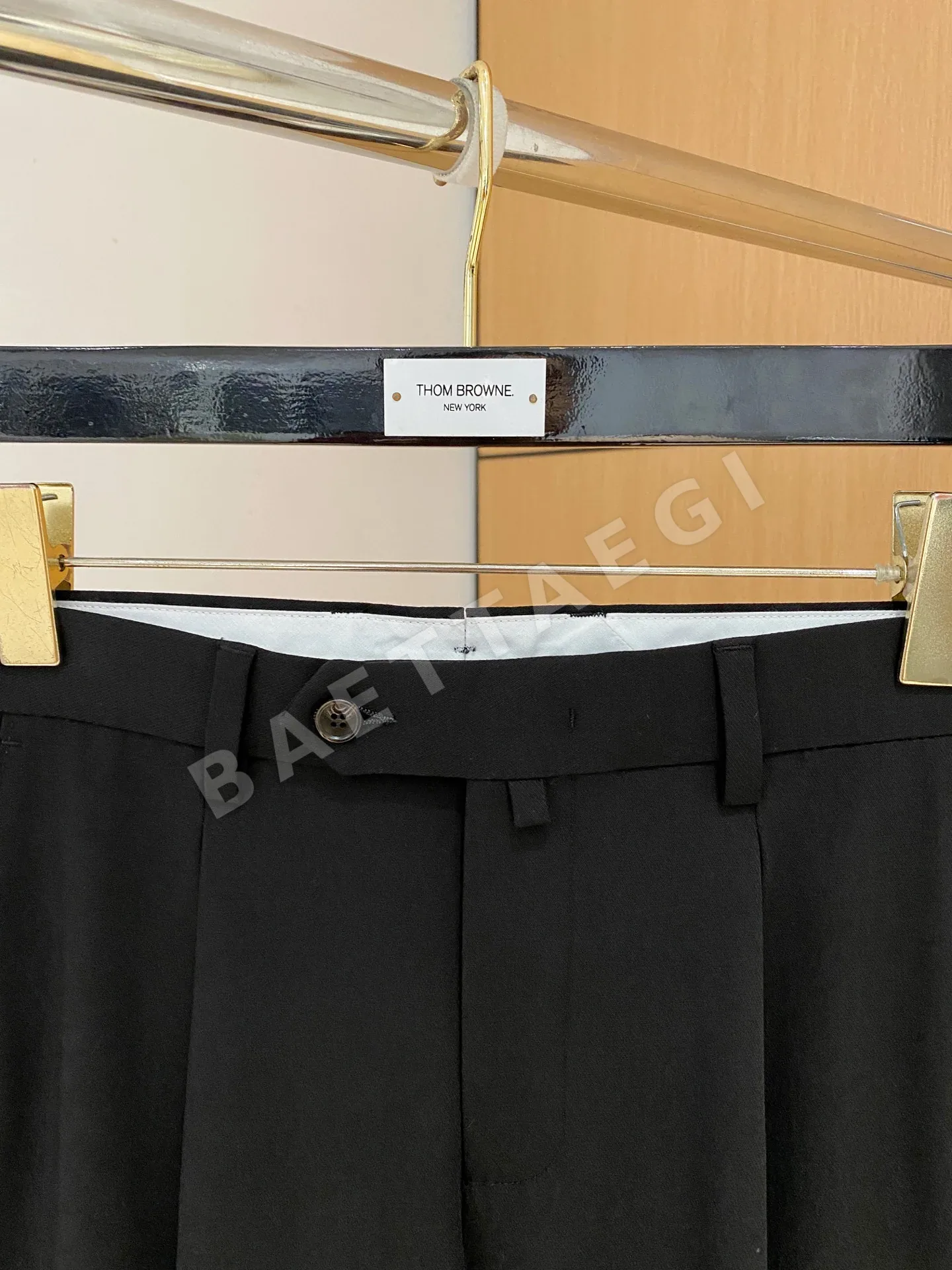 로로피아나 울 혼방 남성 바지 상세 이미지 2