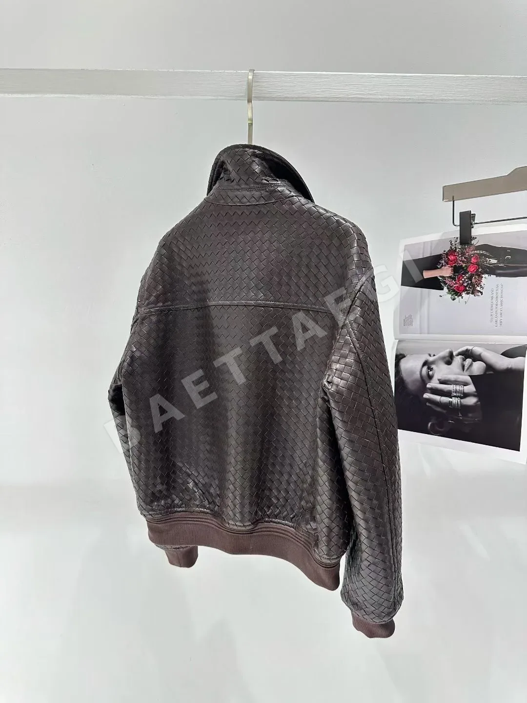 보테가베네타 꼬임 가죽 여성 자켓 상세 이미지 9