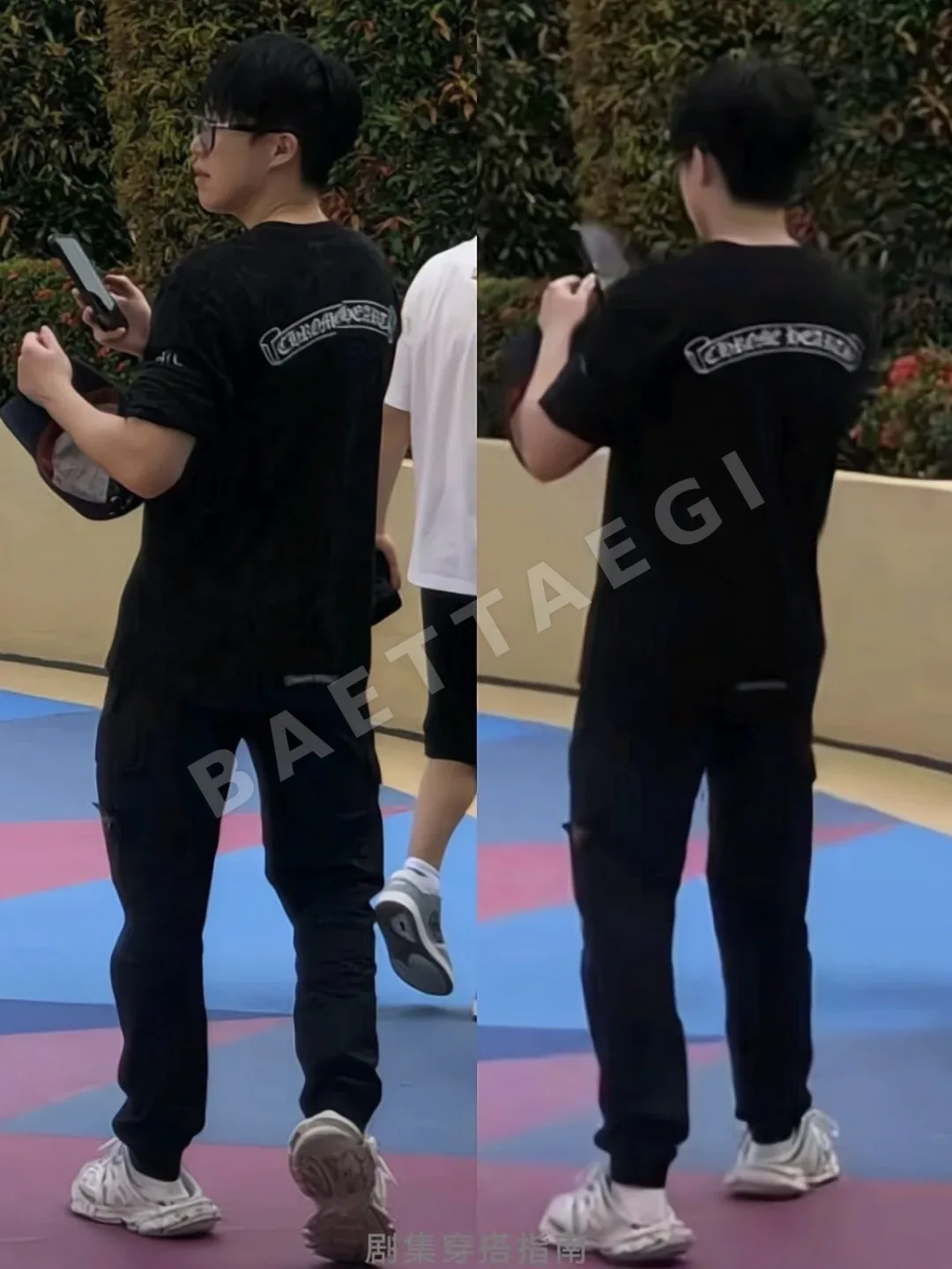 크롬하츠 클래식 스크롤 반팔 티셔츠 상세 이미지 13