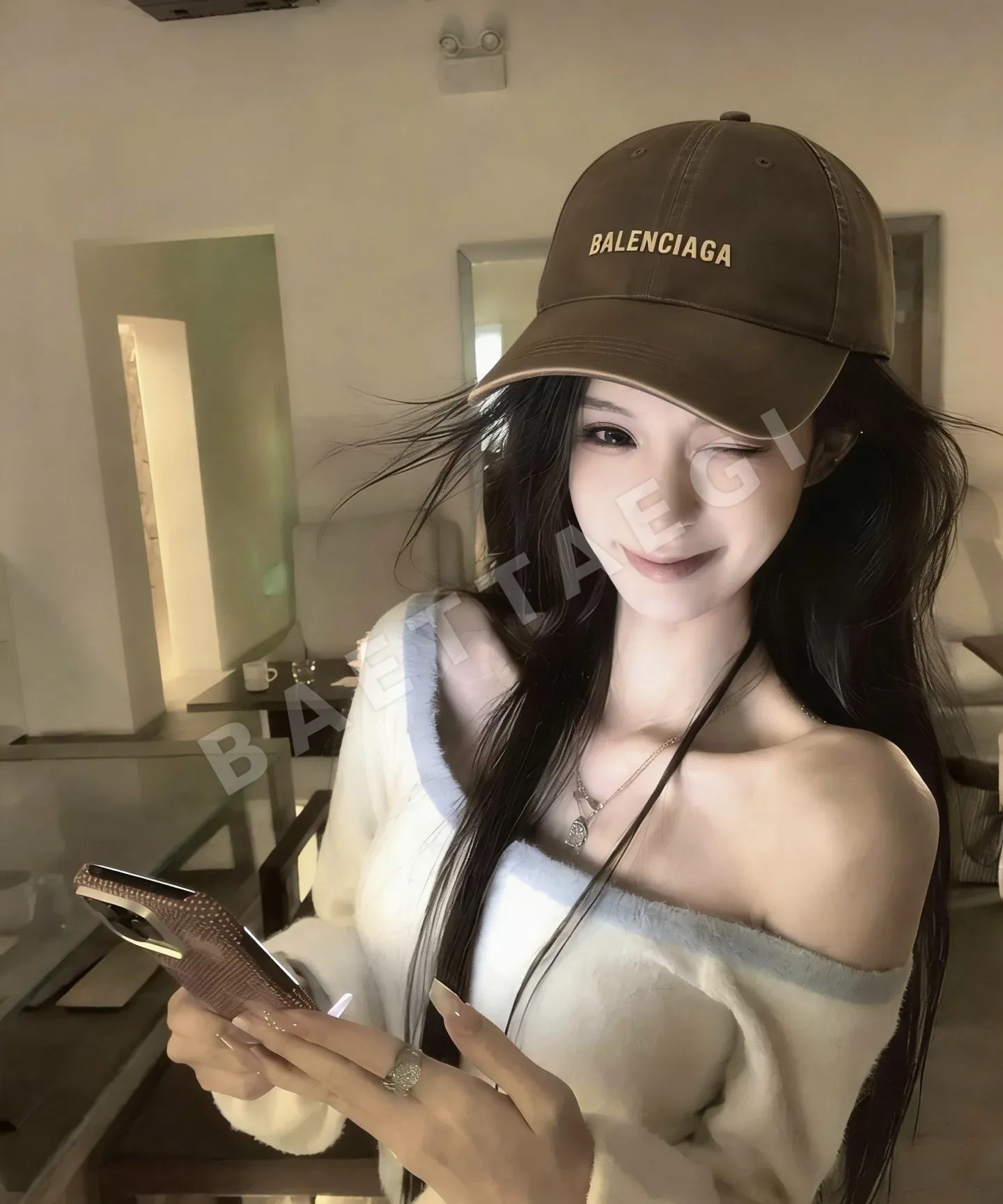 발렌시아가 모자 81782 Balenciaga Cap 상세 이미지 7