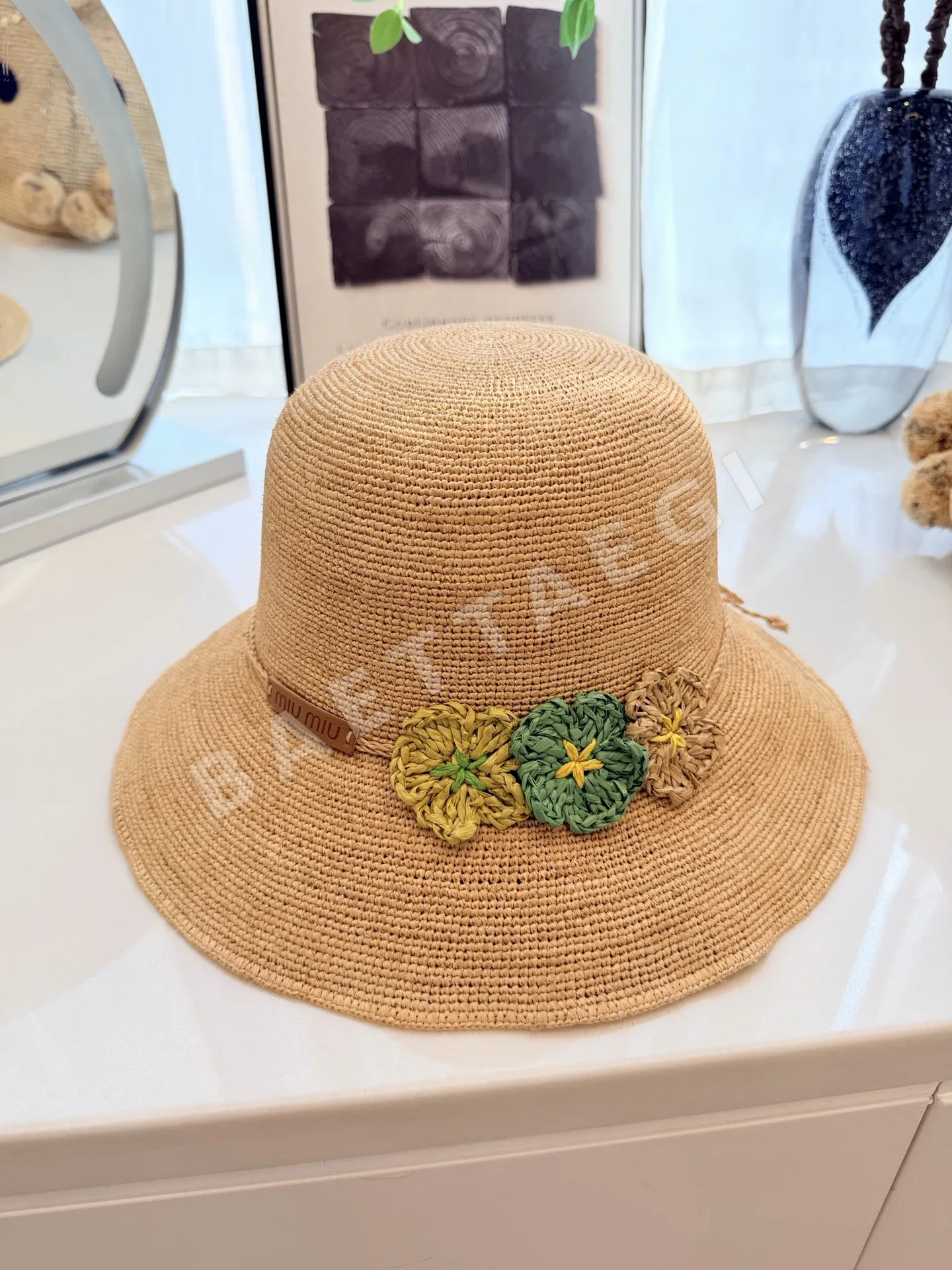 미우미우 모자 80821 Miu Miu Cap 상세 이미지 4