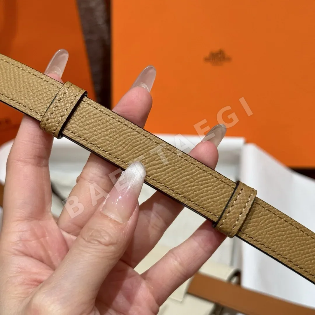 에르메스 켈리 버클 앱송 카프스킨 벨트 상세 이미지 12
