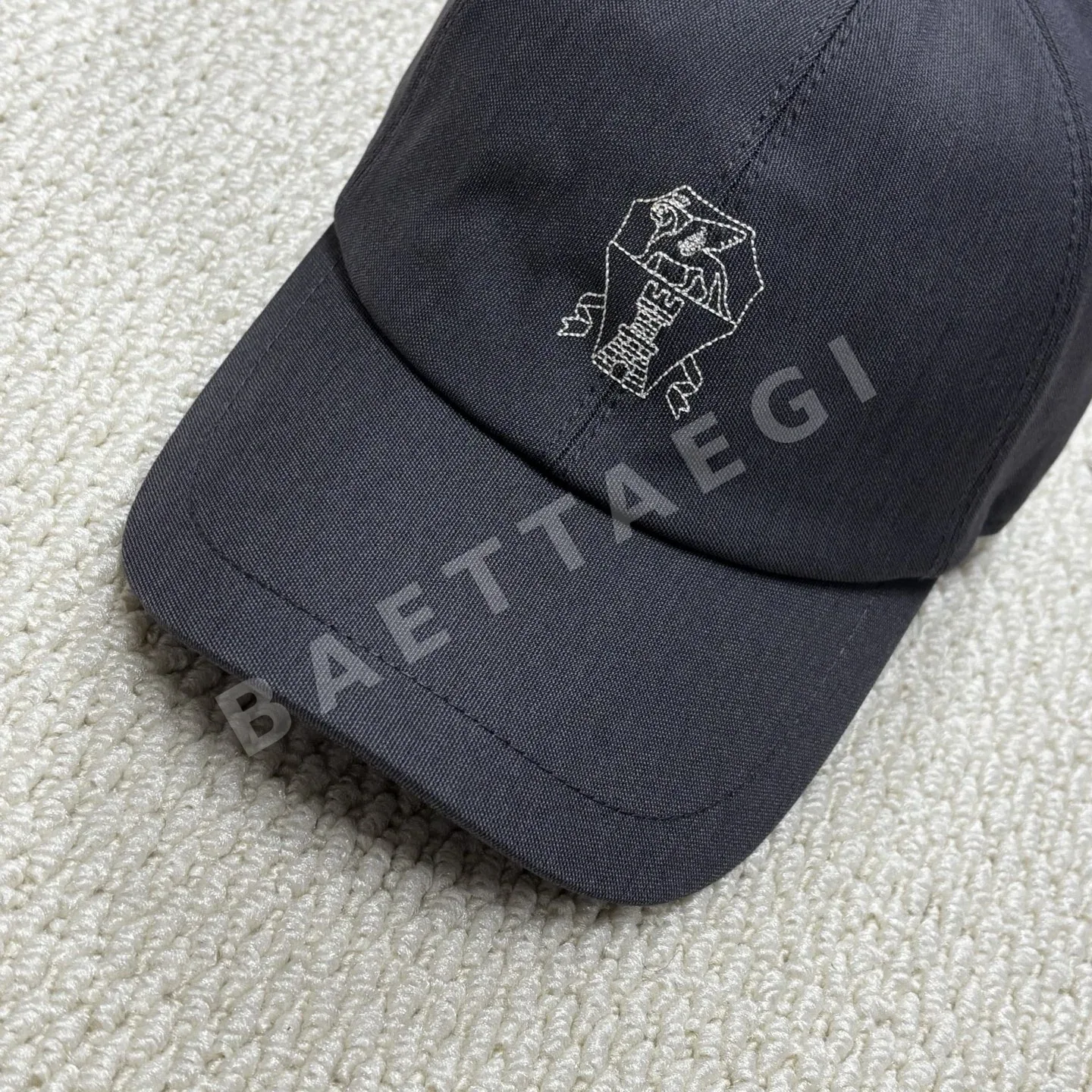 브루넬로쿠치넬리 가죽 베이스볼 캡 상세 이미지 3