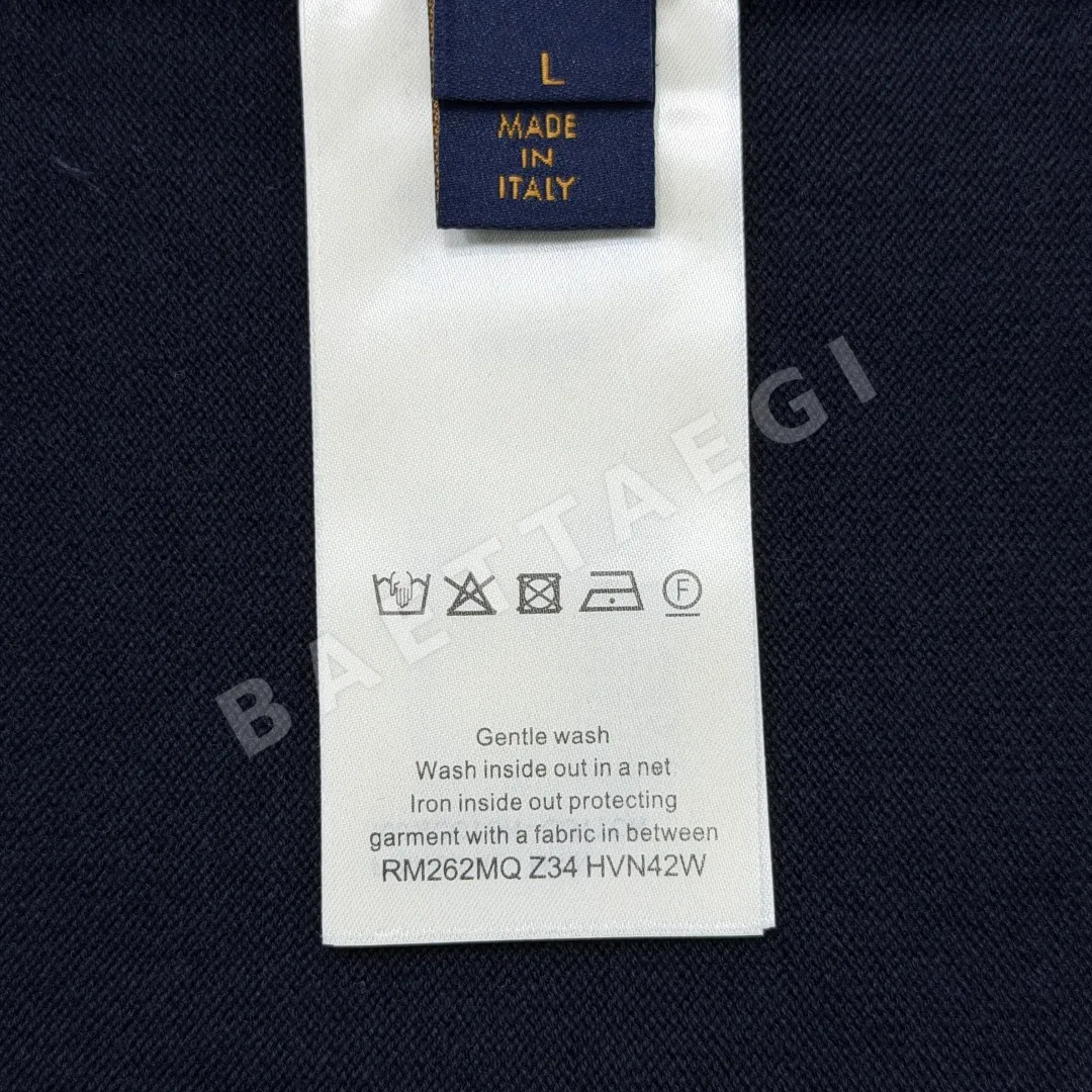 루이비통 코튼 로고 라운드넥 반팔 티셔츠 상세 이미지 9
