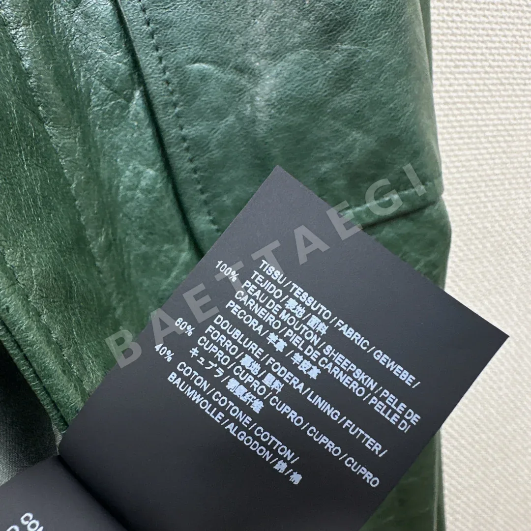 로에베 100% 양가죽 여성 자켓 상세 이미지 9