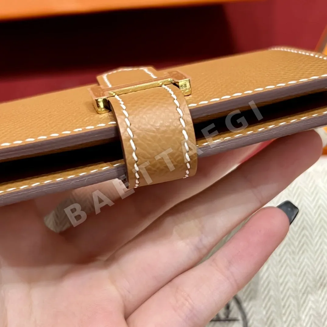 에르메스 베안 카드홀더 앱송 골드 카드 홀더 지갑 상세 이미지 4