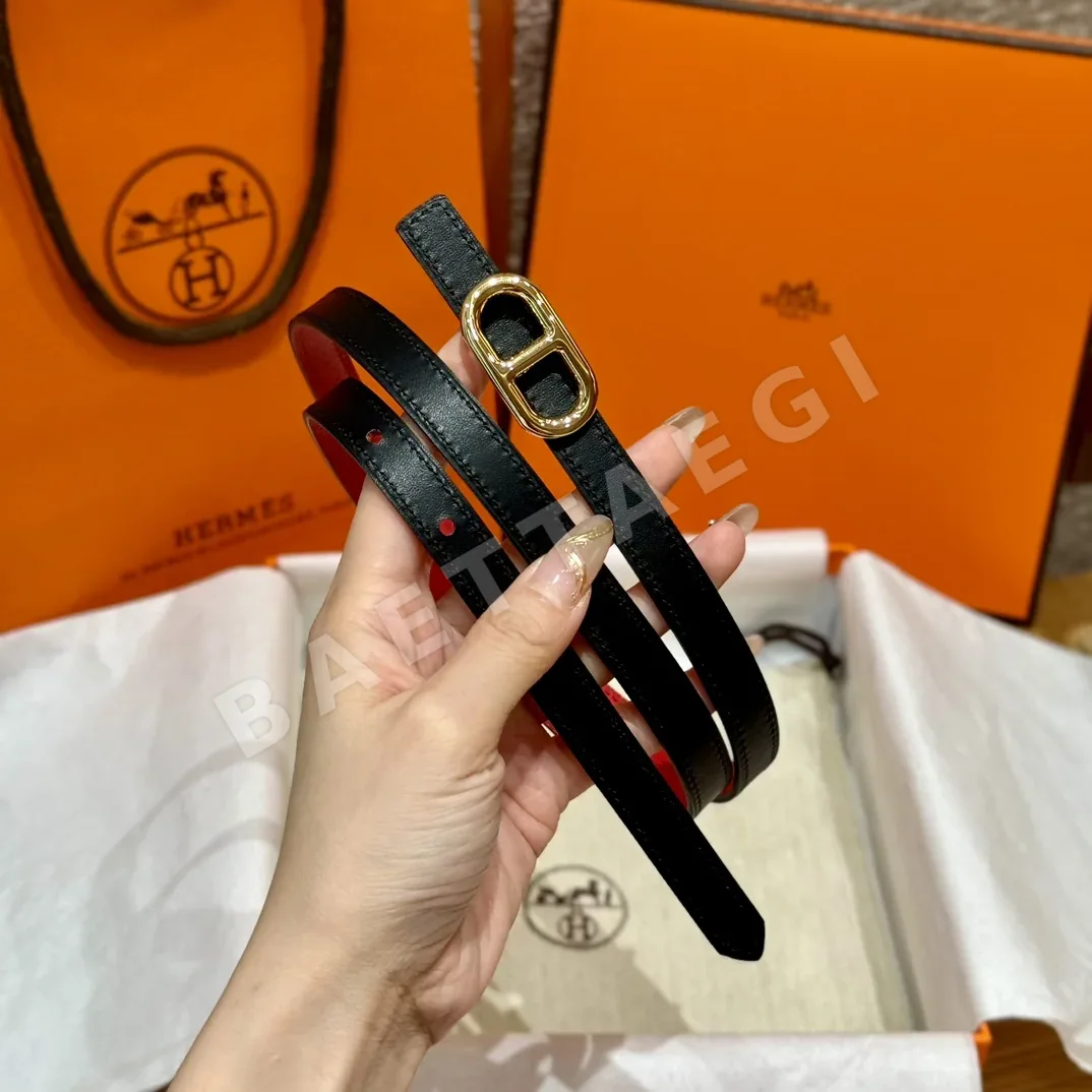 에르메스 셰느당크르 링크 금속 버클 벨트 상세 이미지 6