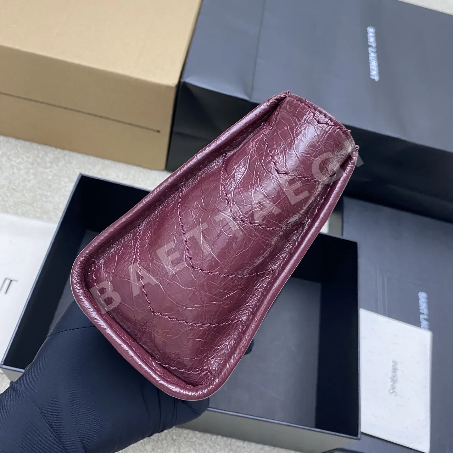 생로랑 YSL 니키 미니 토트백 A0088 상세 이미지 3