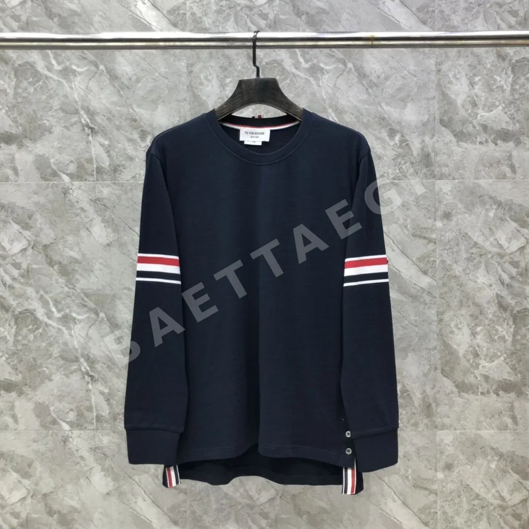톰브라운 네이비 화이트 그레이 남성 반팔 티셔츠 레플리카 46302