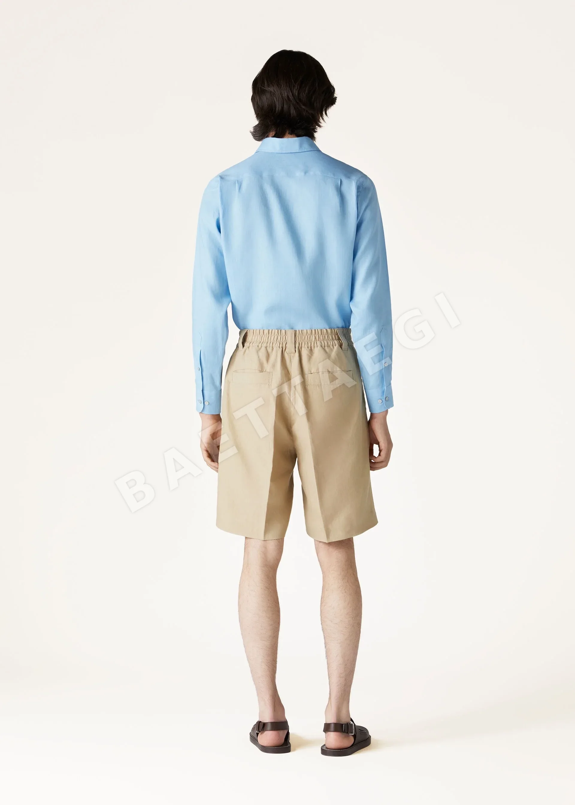 로로피아나 남성 린넨 긴팔 셔츠 상세 이미지 12