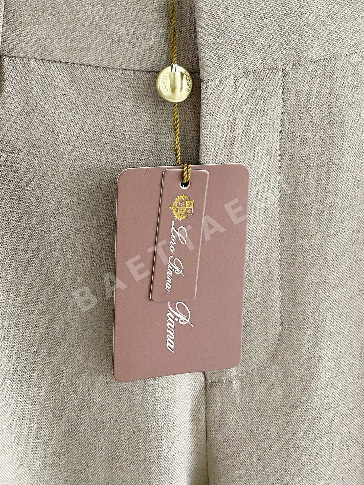 로로피아나 린넨 혼방 남성 바지 상세 이미지 5
