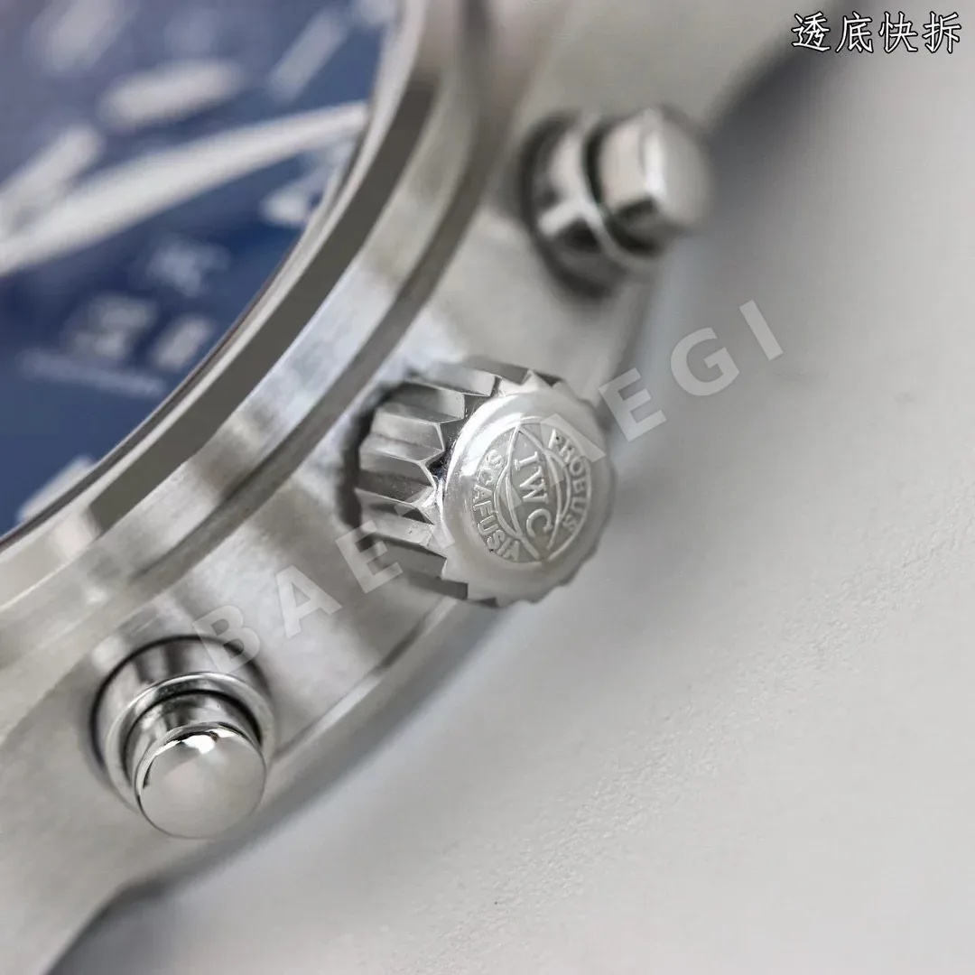 IWC 파일럿 페트로나스 그린 다이얼 시계 상세 이미지 6