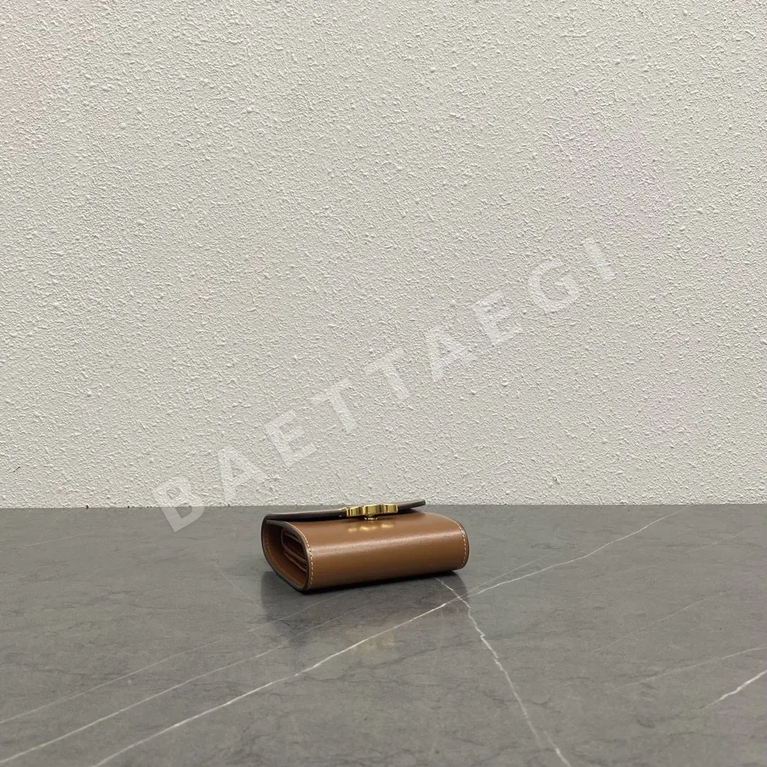 셀린느 브라운 컴팩트 지갑 상세 이미지 4