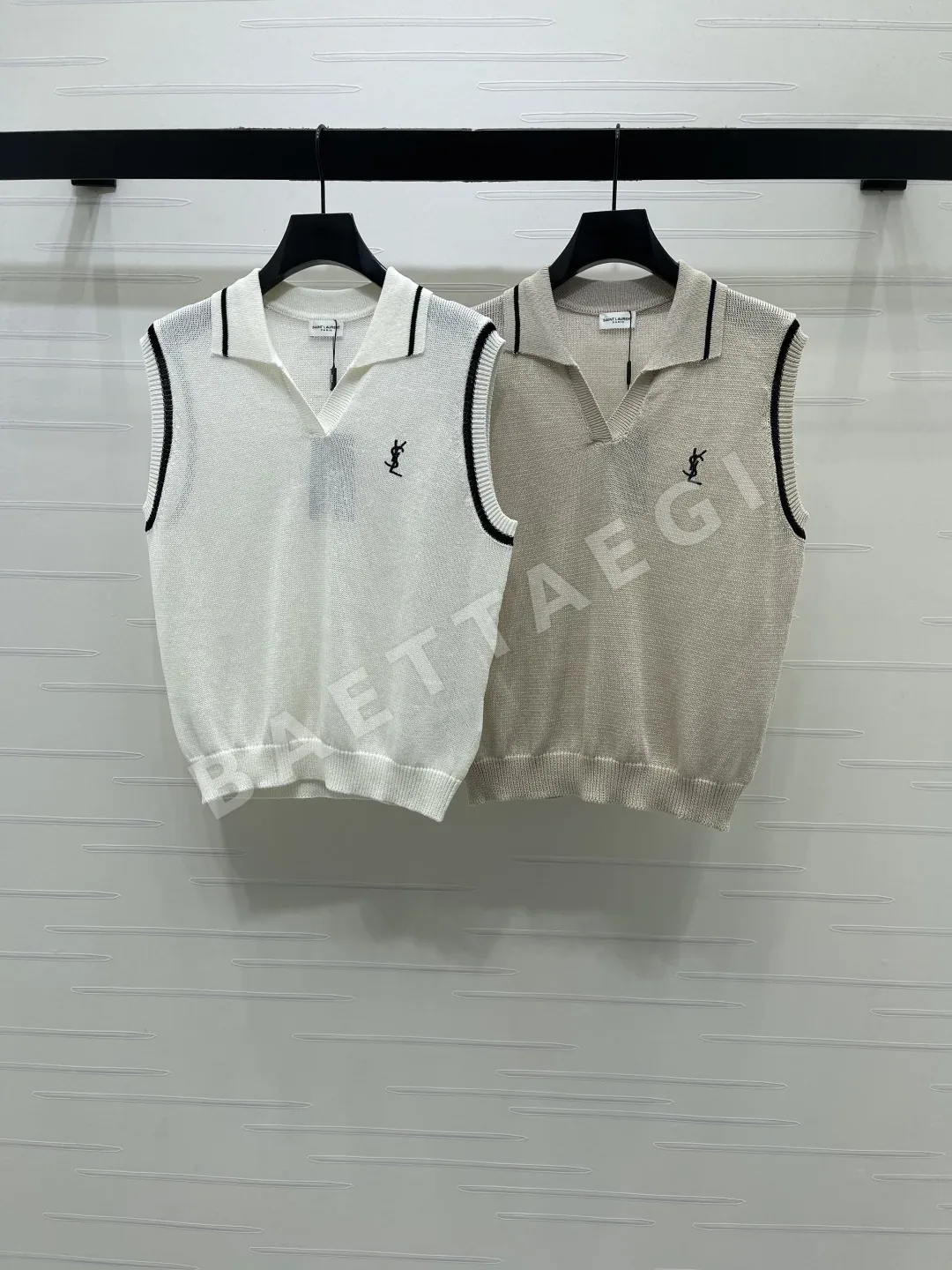 생로랑 여성 반팔 티셔츠 103424