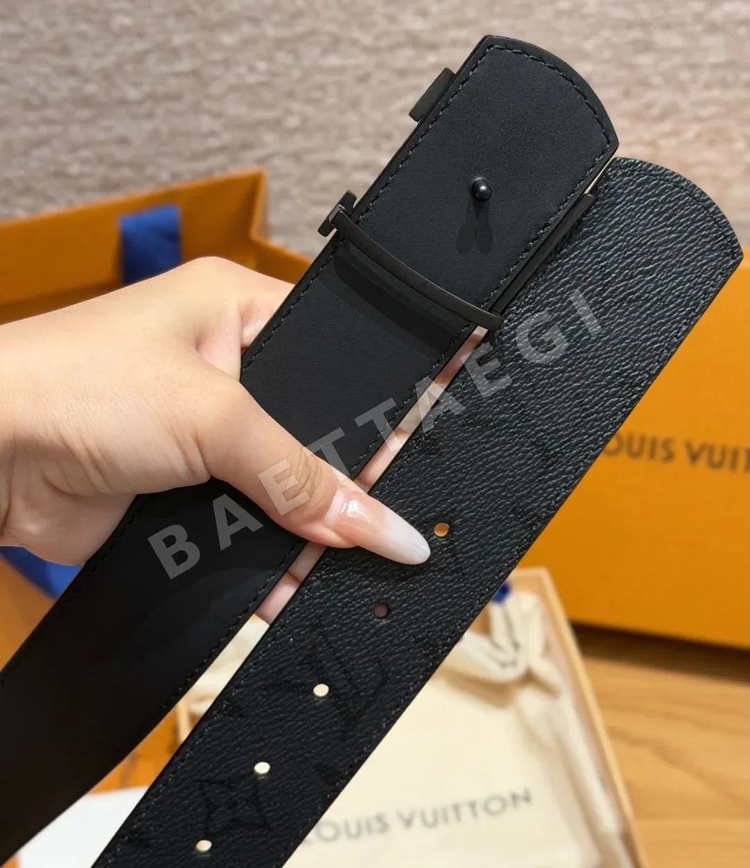 루이비통 디멘션 40mm 리버시블 벨트 상세 이미지 6