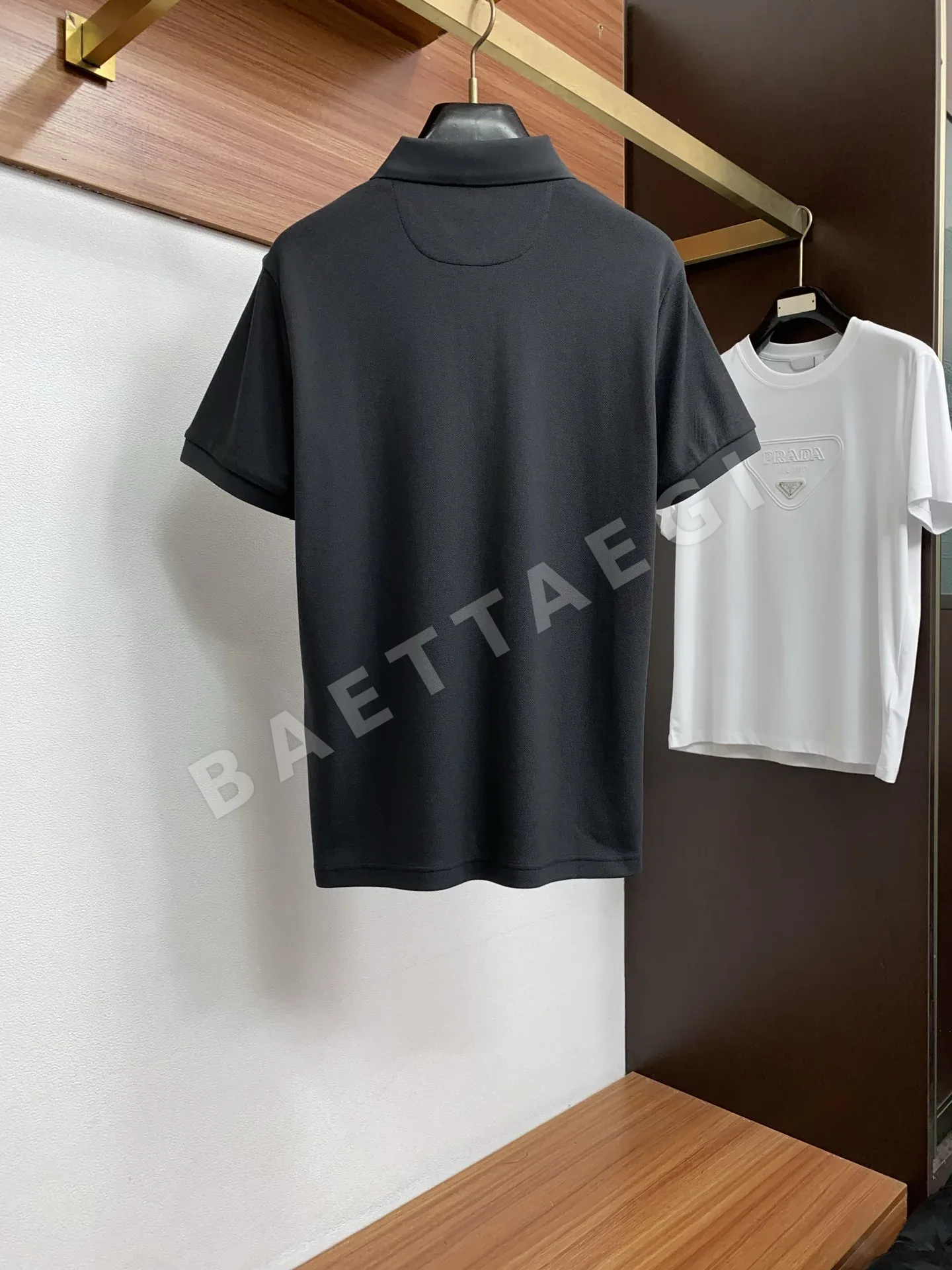 브루넬로쿠치넬리 남성 텐셀 코튼 피케 반팔 폴로셔츠 상세 이미지 9