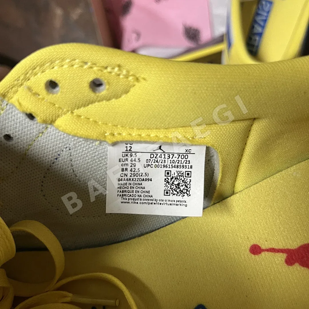 나이키 조던 1 레트로 로우 OG SP DZ4137-700 200917 Nike Jordan 1 Retro Low OG SP Travis 상세 이미지 9
