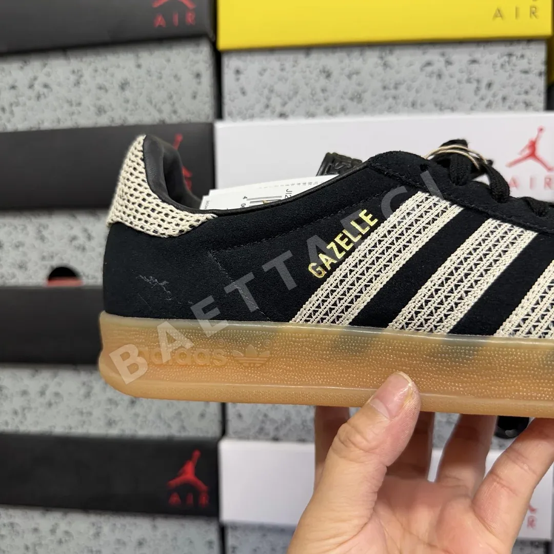 아디다스 [GOD] 가젤 인도어 JI2755 200826 Adidas Gazelle Indoor Core Black Wonder White 상세 이미지 5