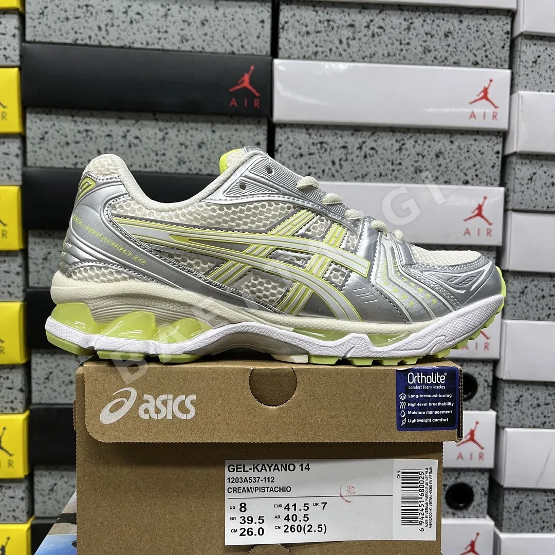 아식스 [LZ] 젤 카야노 14 1203A537-112 200608 Asics Gel-Kayano 14 Cream Pistachio