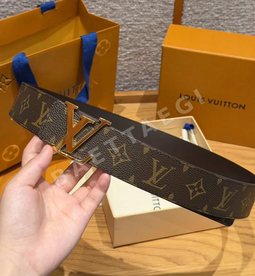 루이비통 모노그램 LV 메탈 버클 벨트 상세 이미지 7