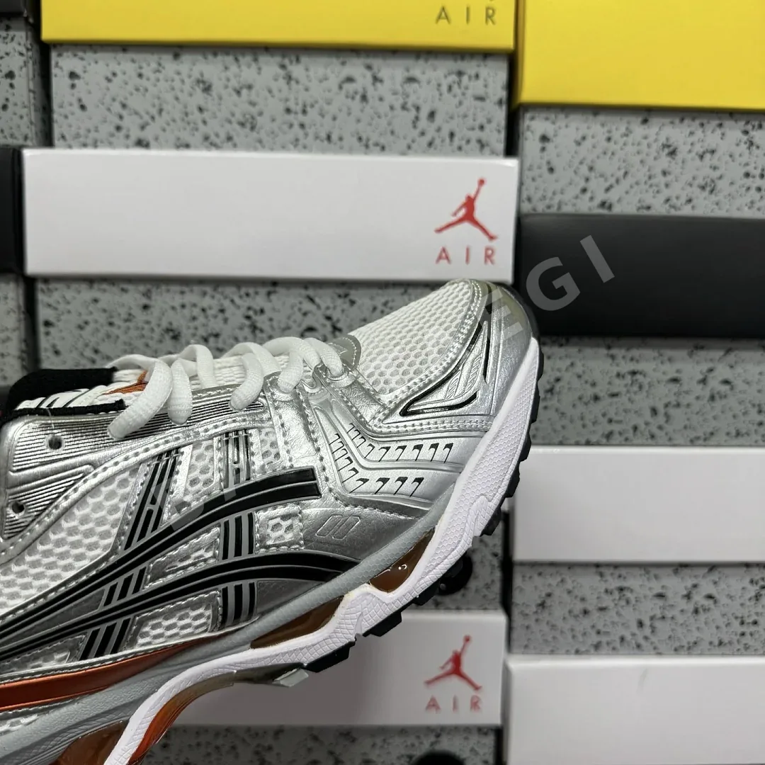 아식스 [LZ] 젤 카야노 14 1201A019-109 200592 Asics Gel-Kayano 14 White Piquant Orange 상세 이미지 8