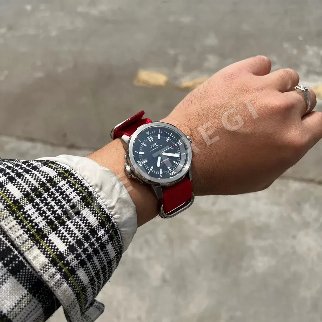 IWC 아쿠아타이머 티타늄 남성 시계 상세 이미지 3