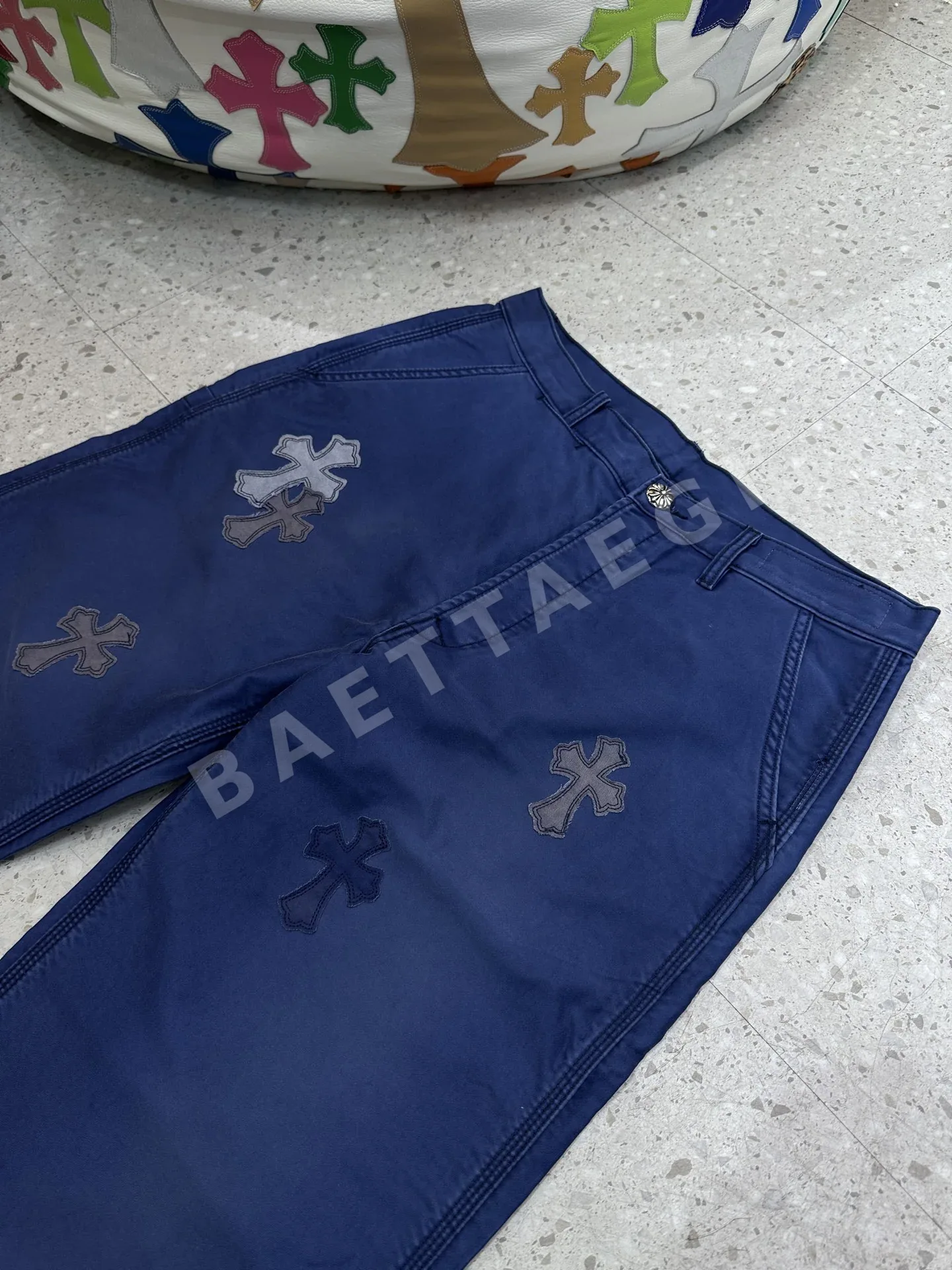 크롬하츠 남성 바지 164065 Chrome Hearts Pants 상세 이미지 3