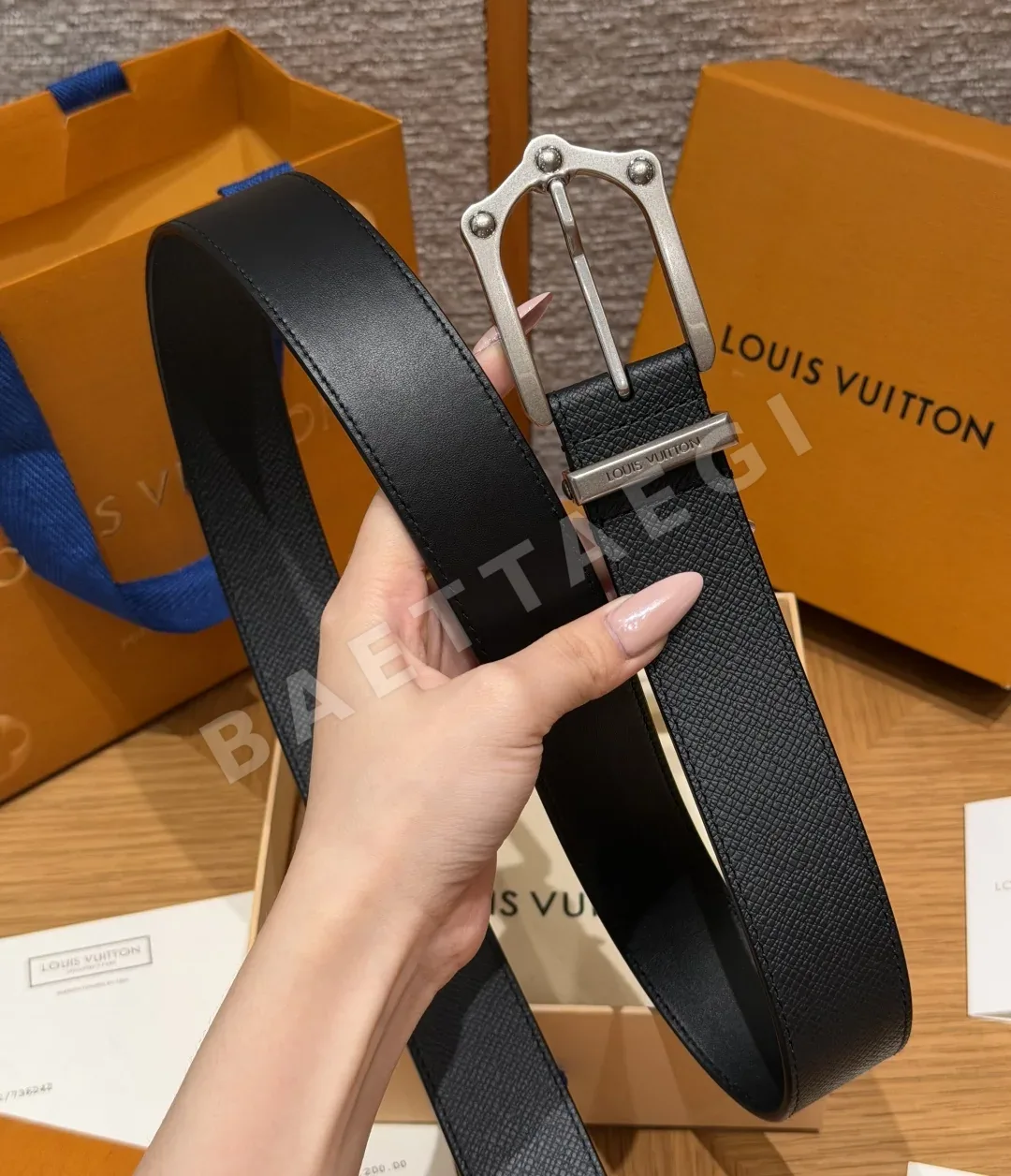 루이비통 프로그 35mm 리버시블 벨트 상세 이미지 4