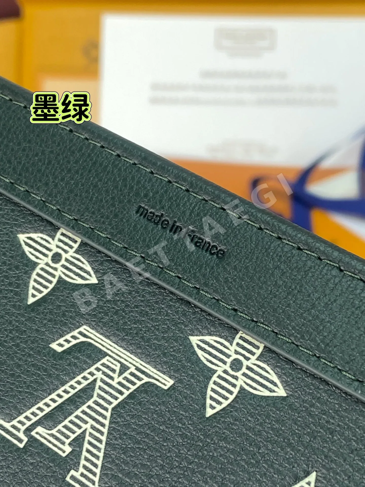 루이비통 가스통 미니 핸드백 다크 그린 M81115 상세 이미지 8