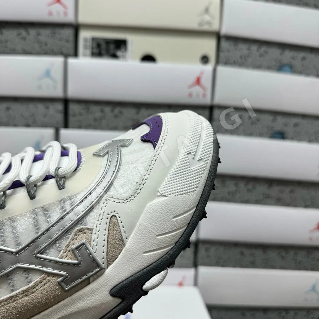 오프화이트 ODSY-2000 202421 Off White Sneaker White Purple 상세 이미지 7