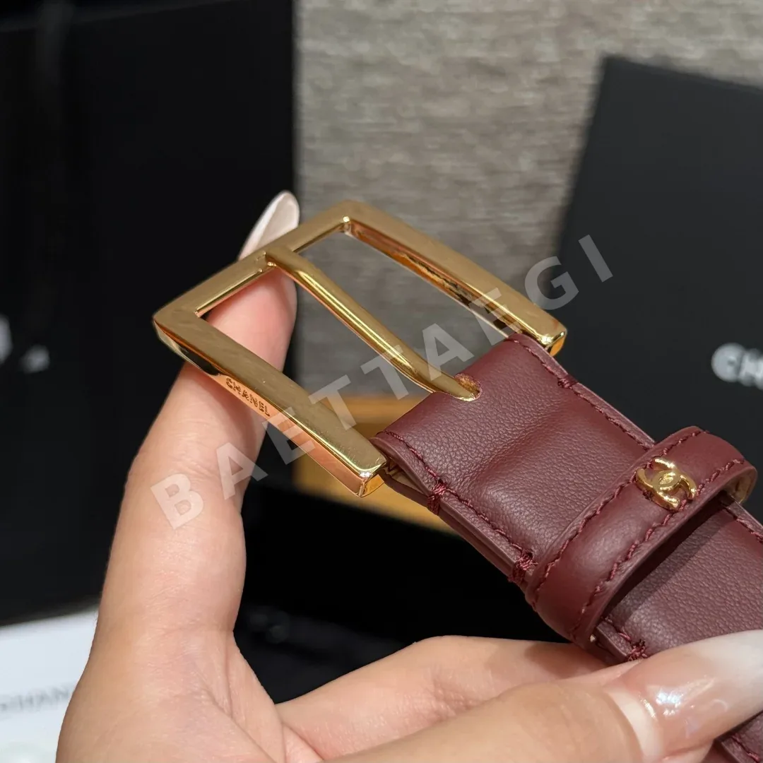 샤넬 레더 30mm 벨트 상세 이미지 6