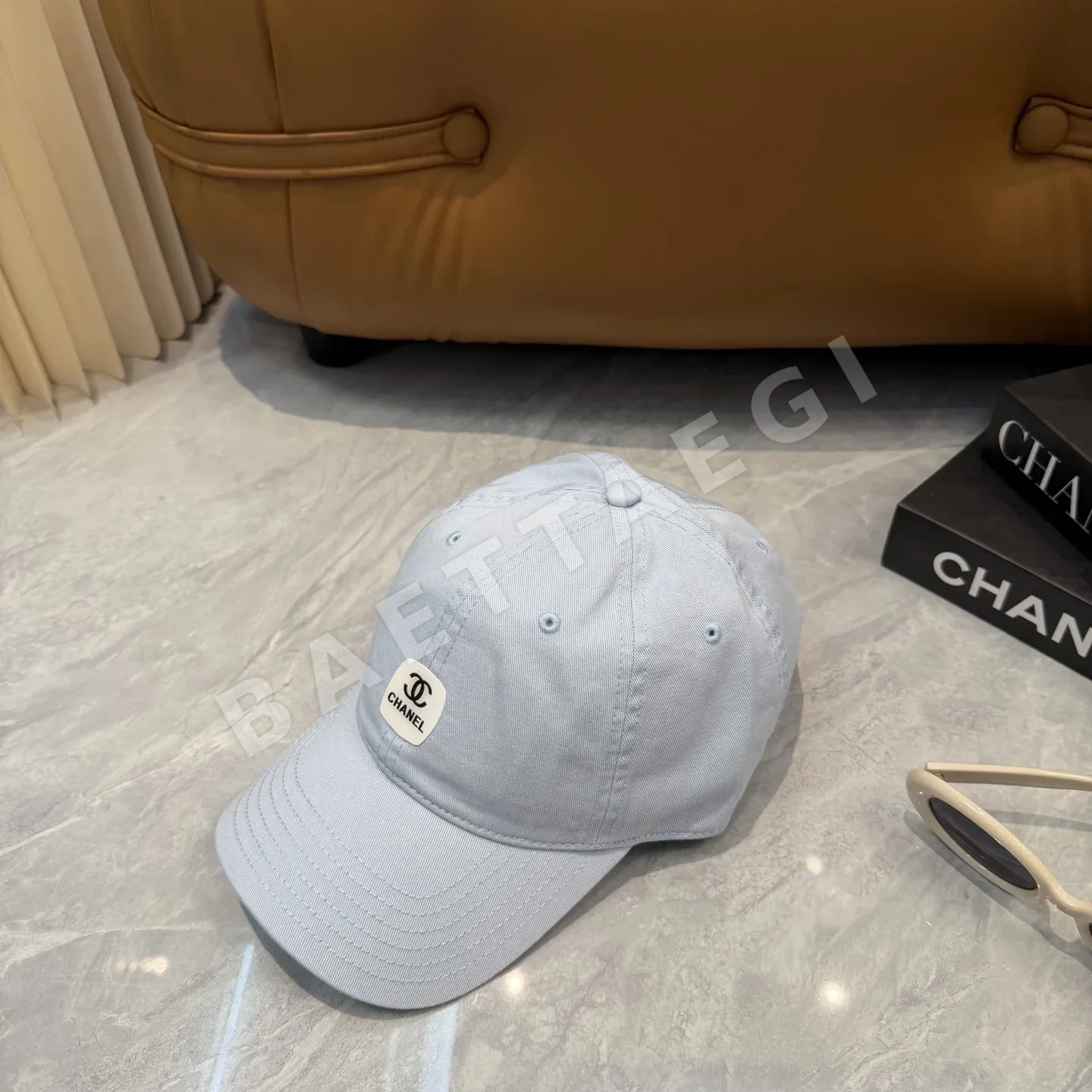 샤넬 로고 베이스볼 캡 상세 이미지 6