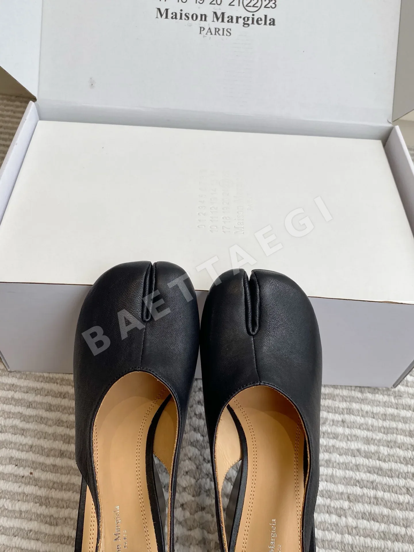 마르지엘라 타비 오픈힐 웨지 샌들 상세 이미지 7