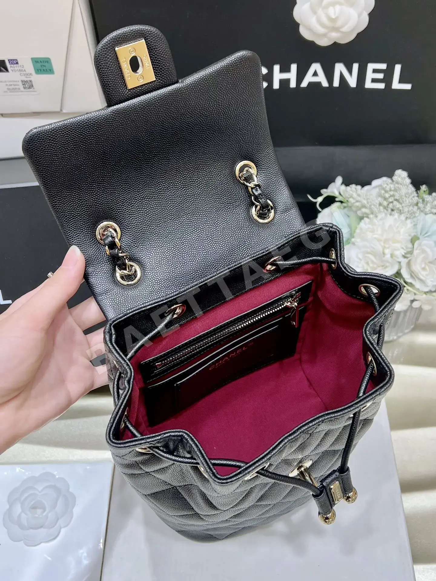 샤넬 잘츠부르크 더블 백팩 AS4058 상세 이미지 5