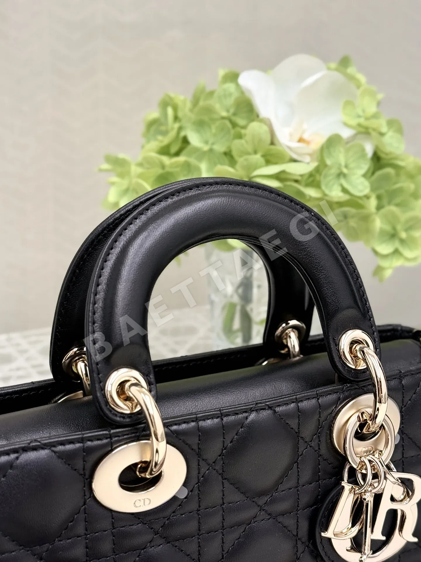 디올 레이디 디조이 스몰 블랙 Dior Lady D-Joy 상세 이미지 3