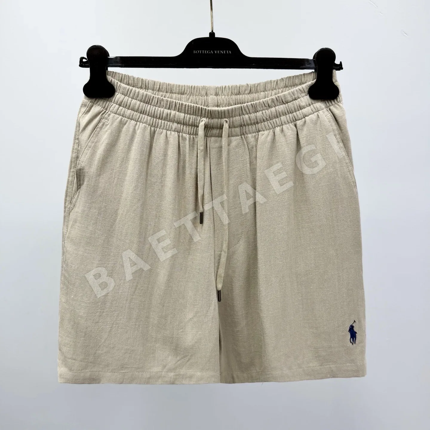 폴로 린넨 자수 포니 남성 반바지 113942