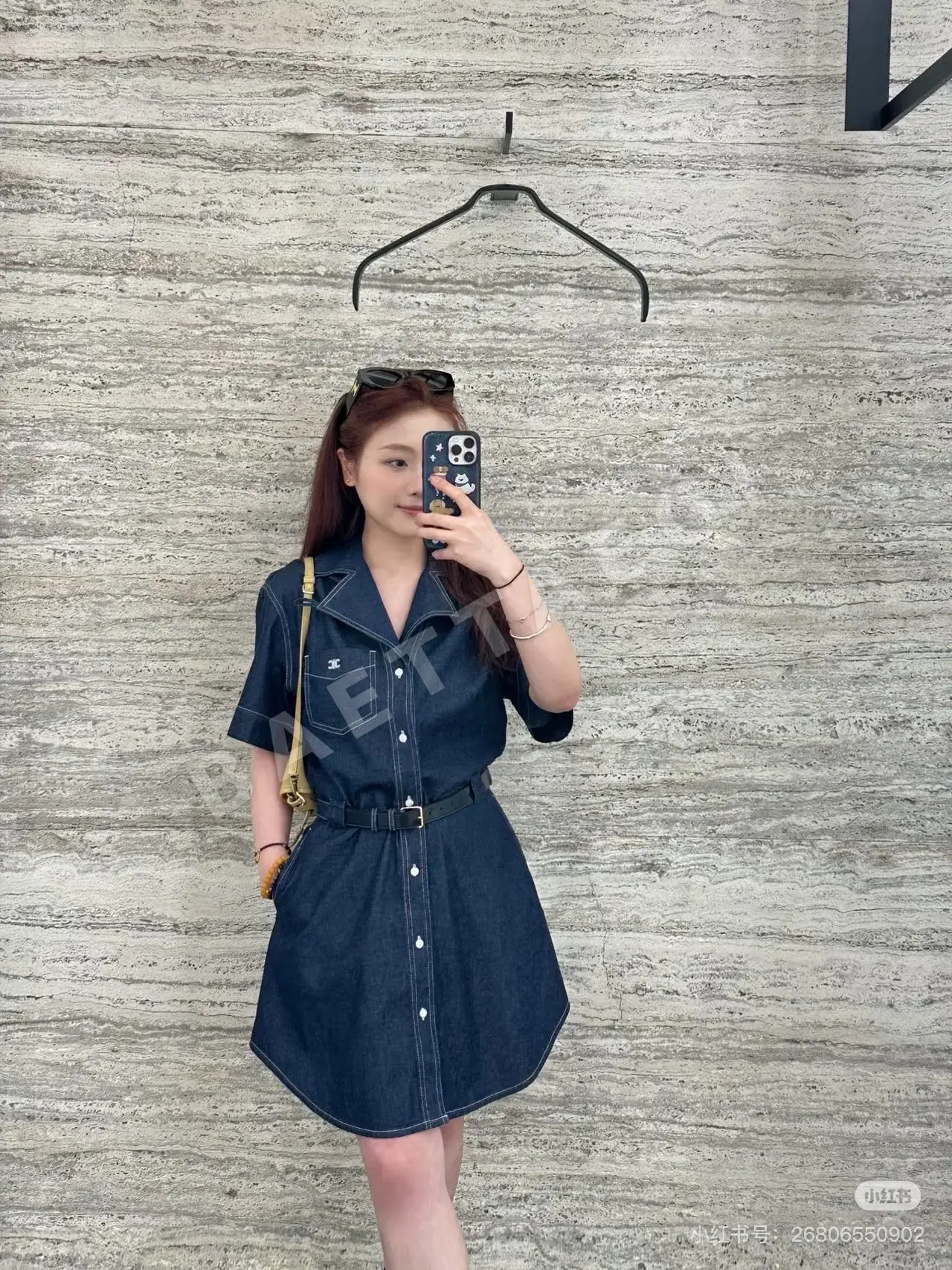 셀린느 데님 원피스 상세 이미지 3