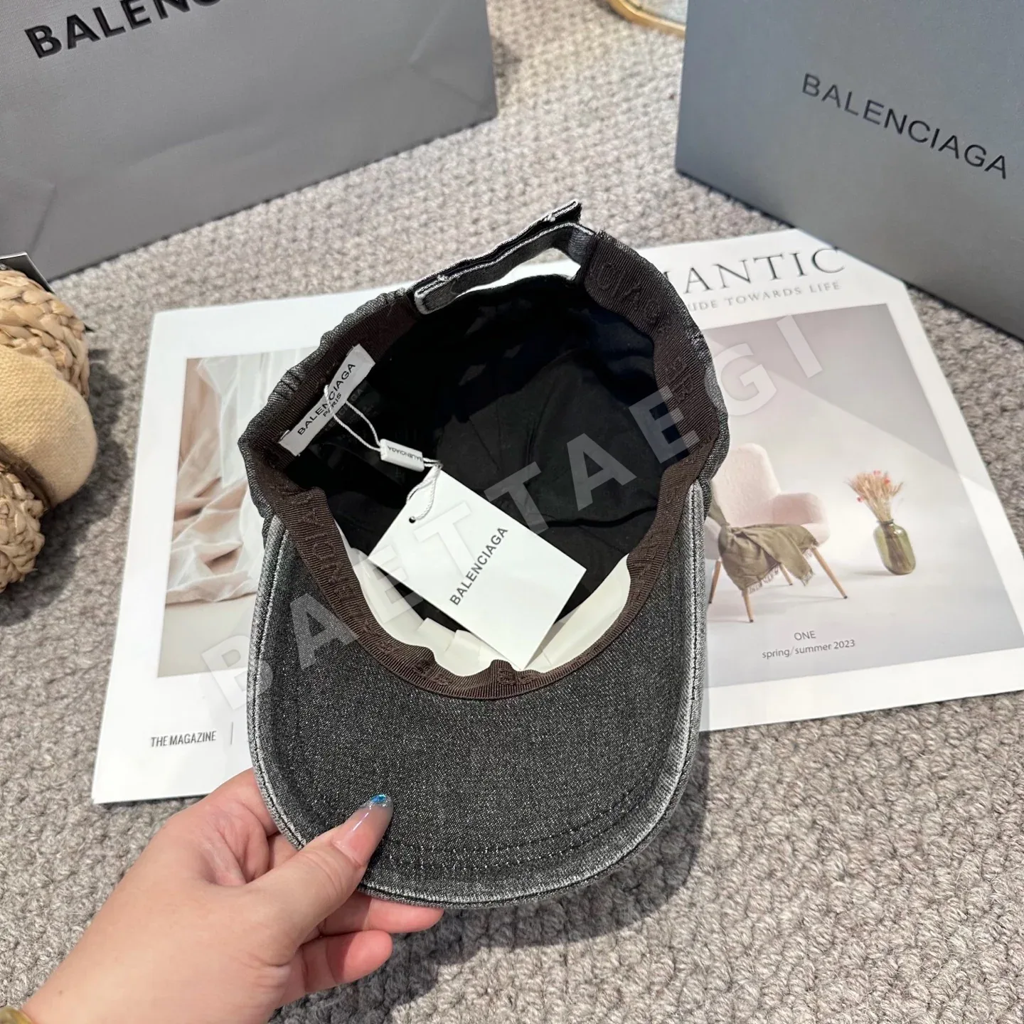 발렌시아가 모자 81718 Balenciaga Cap 상세 이미지 8
