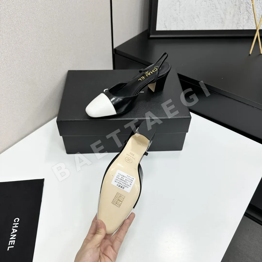 샤넬 클래식 슬링백 샌들 상세 이미지 4