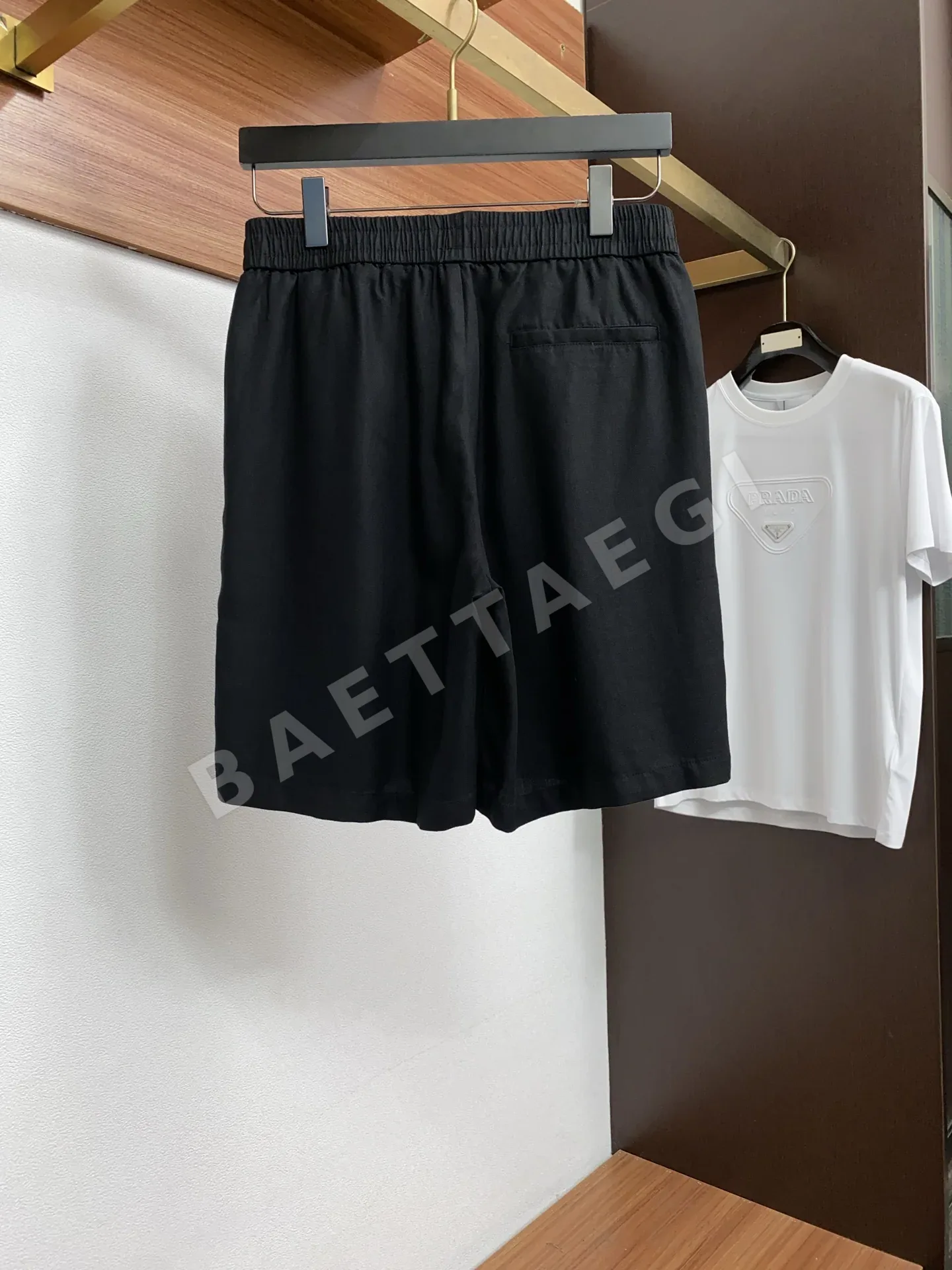 제냐 린넨 코튼 캐주얼 남성 반바지 상세 이미지 9