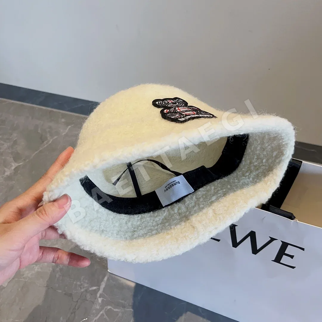 버버리 울 버킷햇 모자 상세 이미지 6