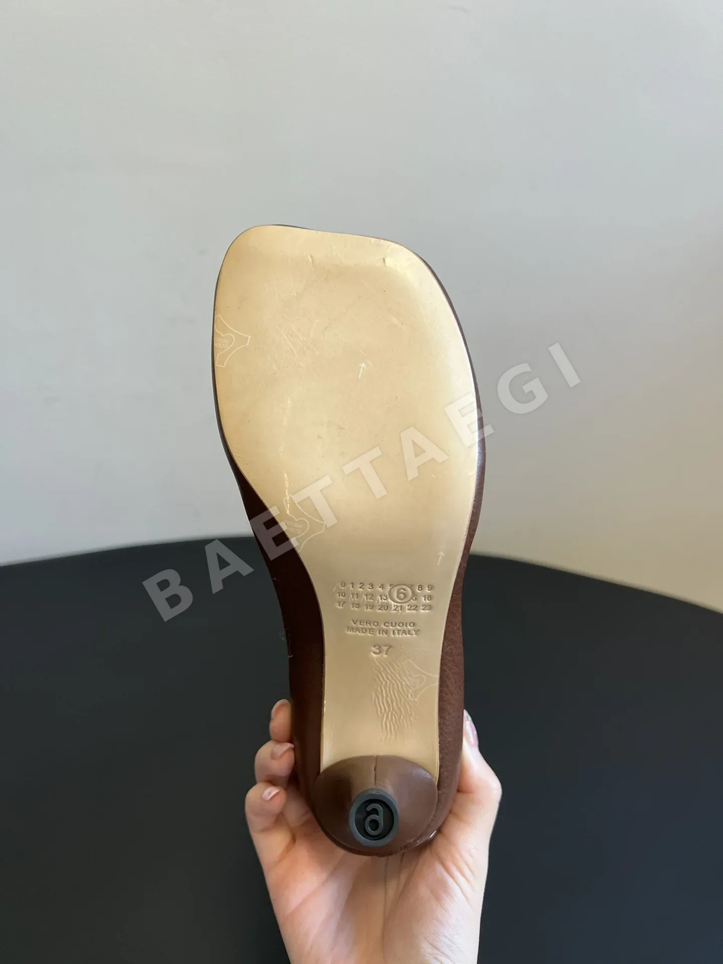 마르지엘라 MM6 싸이하이 가죽 부츠 9116 상세 이미지 6