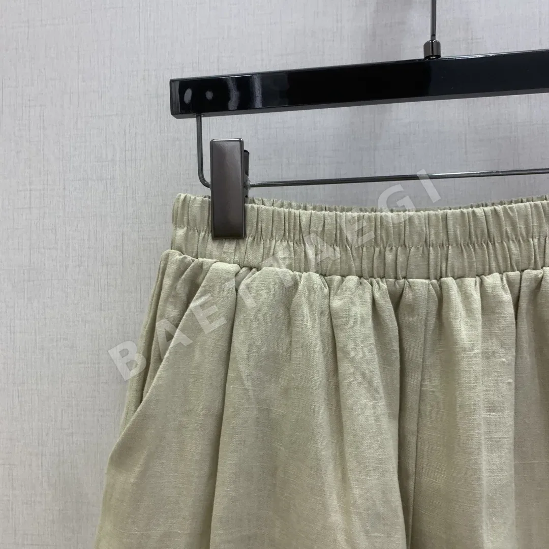 폴로 여성 린넨 반바지 상세 이미지 2