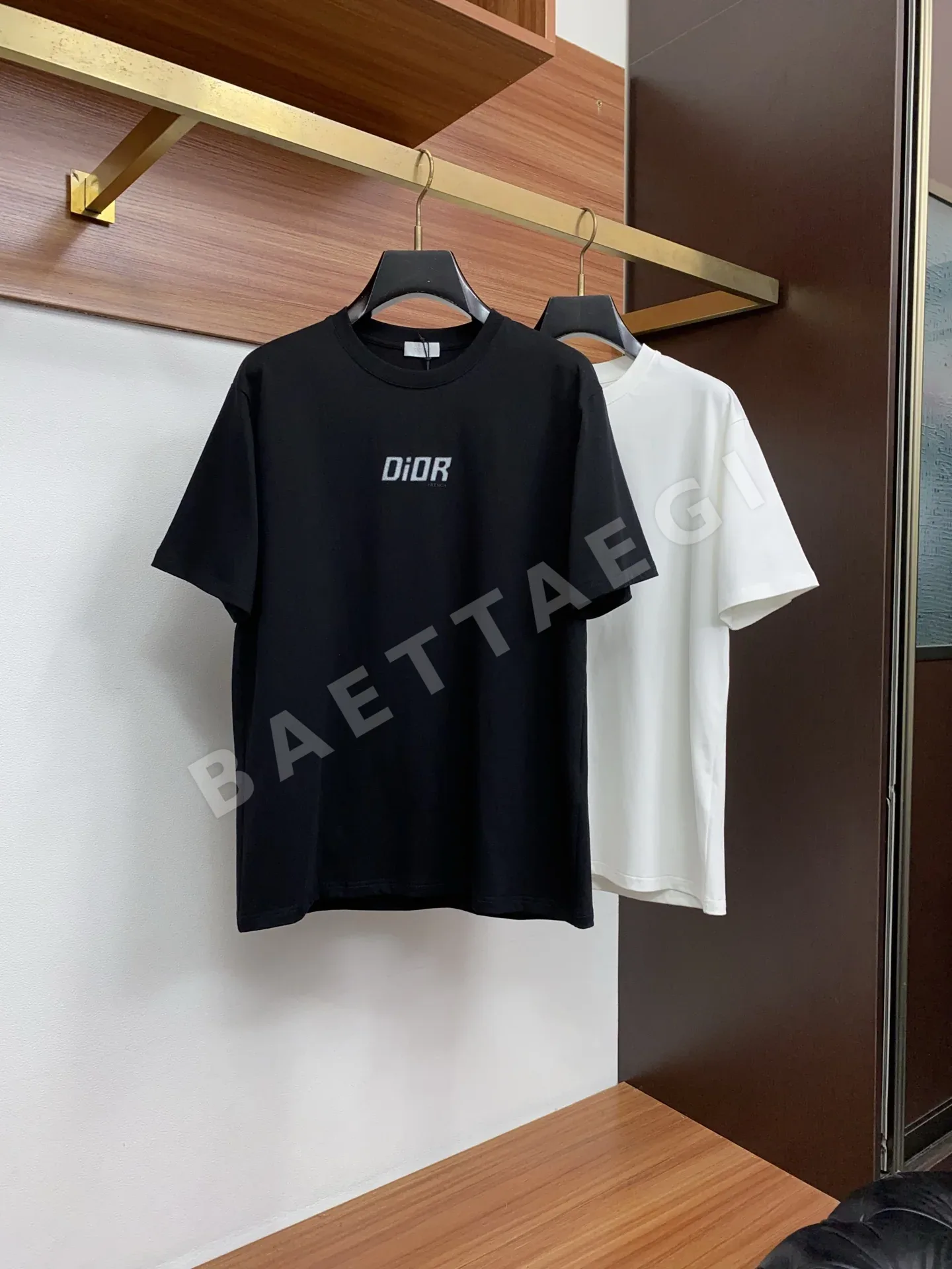 디올 코튼 크루넥 남성 반팔 티셔츠 상세 이미지 9
