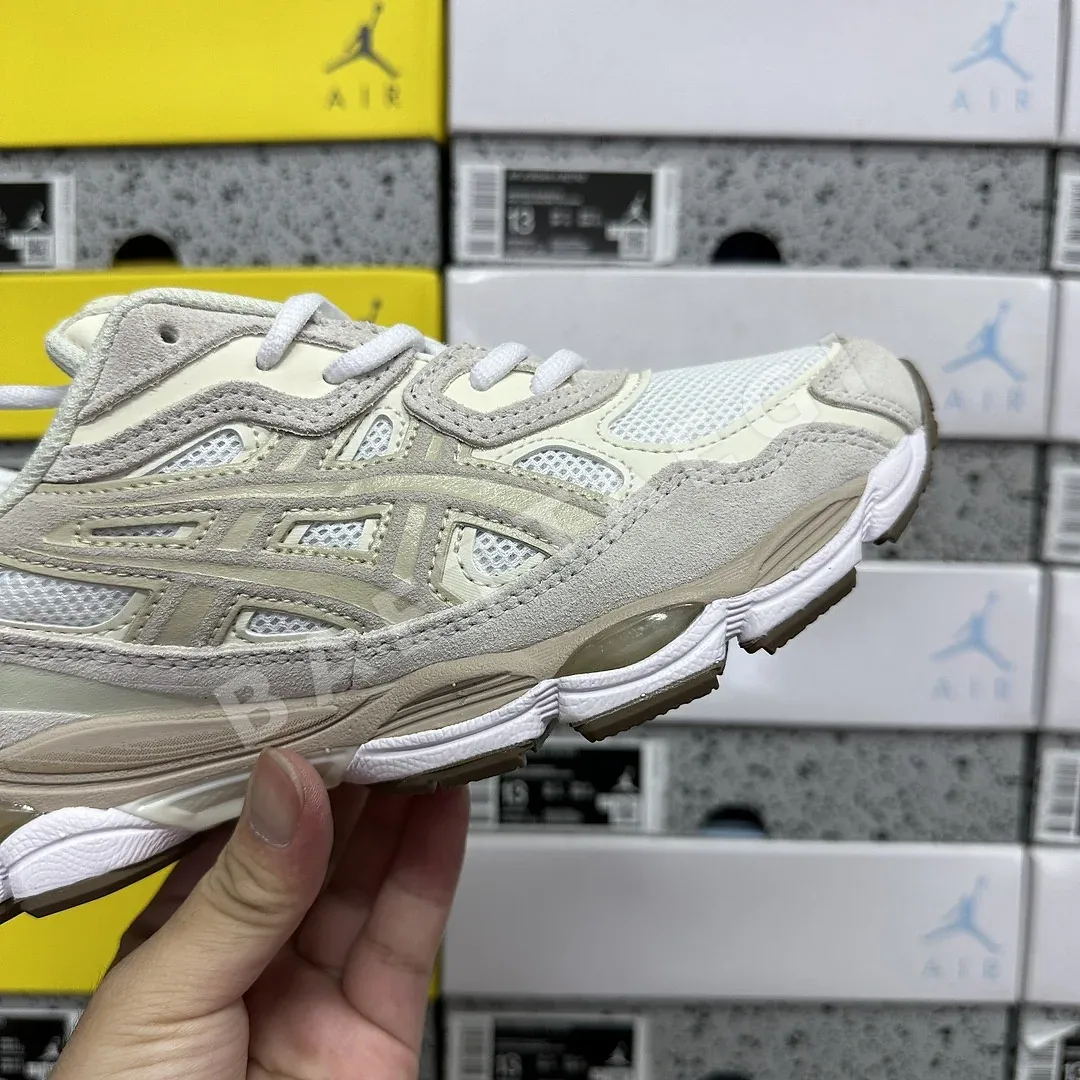 아식스 [M] 젤 NYC 1203A663-102 200489 Asics Gel-NYC White Feather Grey 상세 이미지 3