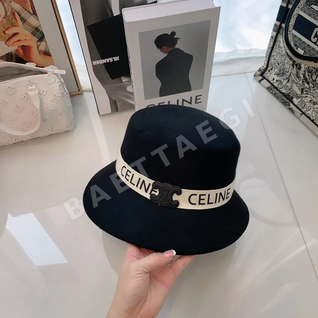 셀린느 울 버킷햇 모자 상세 이미지 6