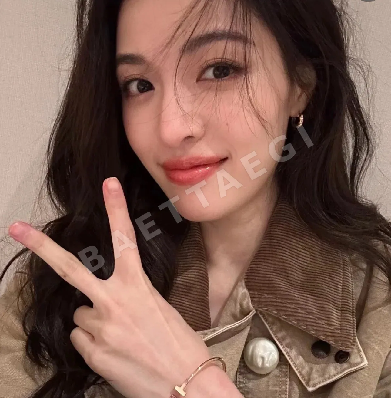 티파니 세미 글로스 스털링 실버 귀걸이 상세 이미지 2