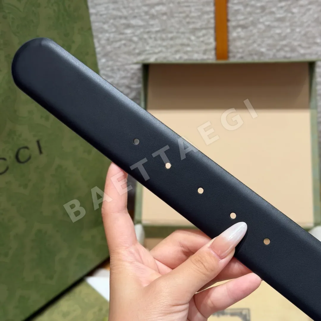 구찌 더블 G 버클 가죽 벨트 40mm 상세 이미지 7