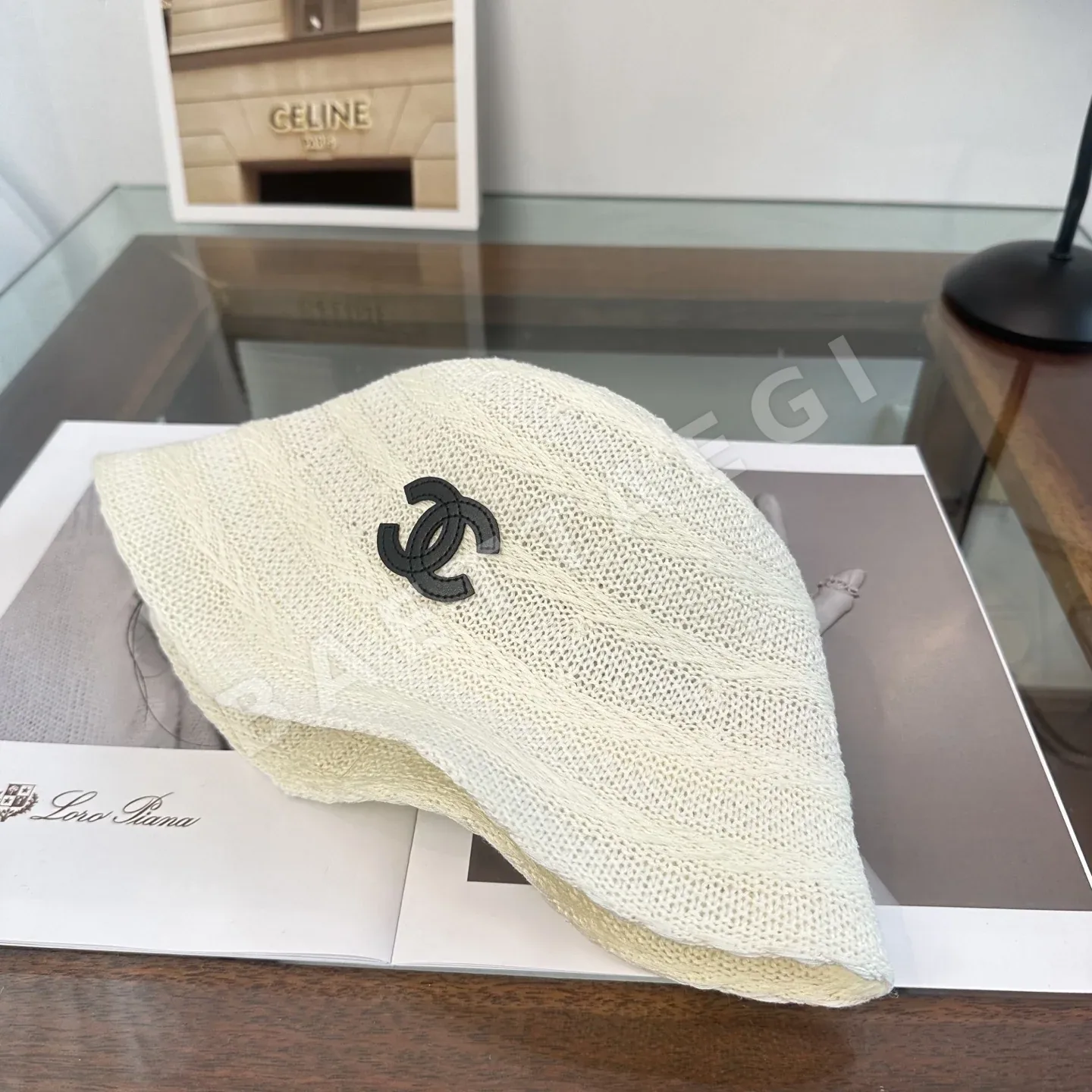 샤넬 심플 뉴 버킷햇 모자 상세 이미지 4