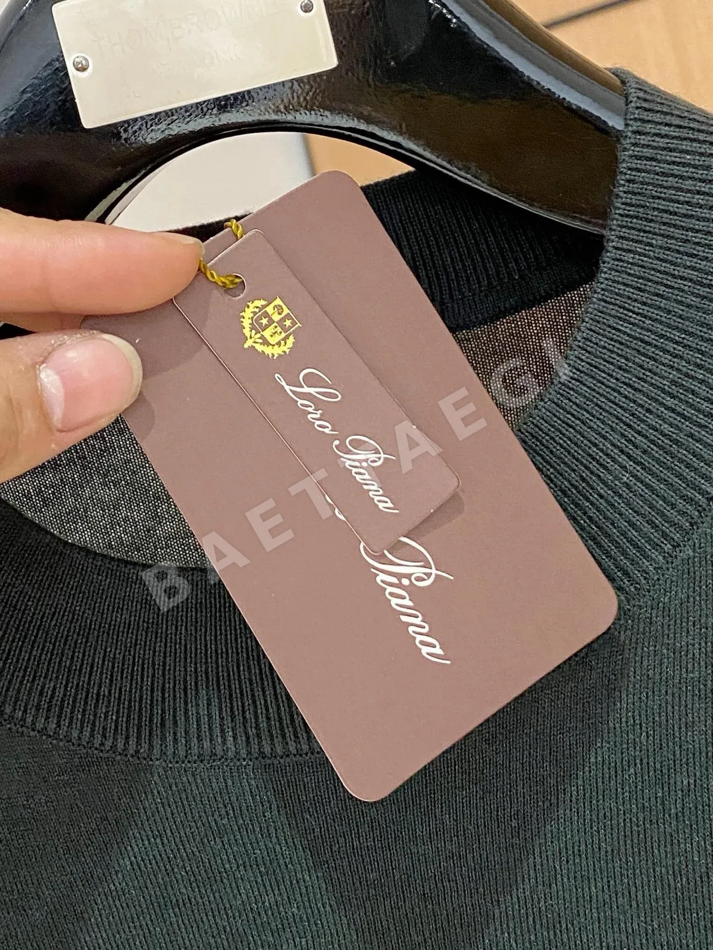 로로피아나 캐시미어 남성 니트 상세 이미지 6